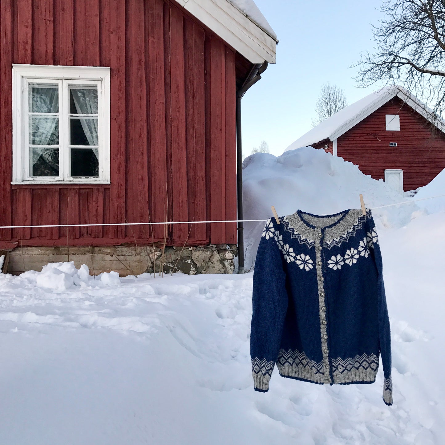Gupu jakke med rundfelling