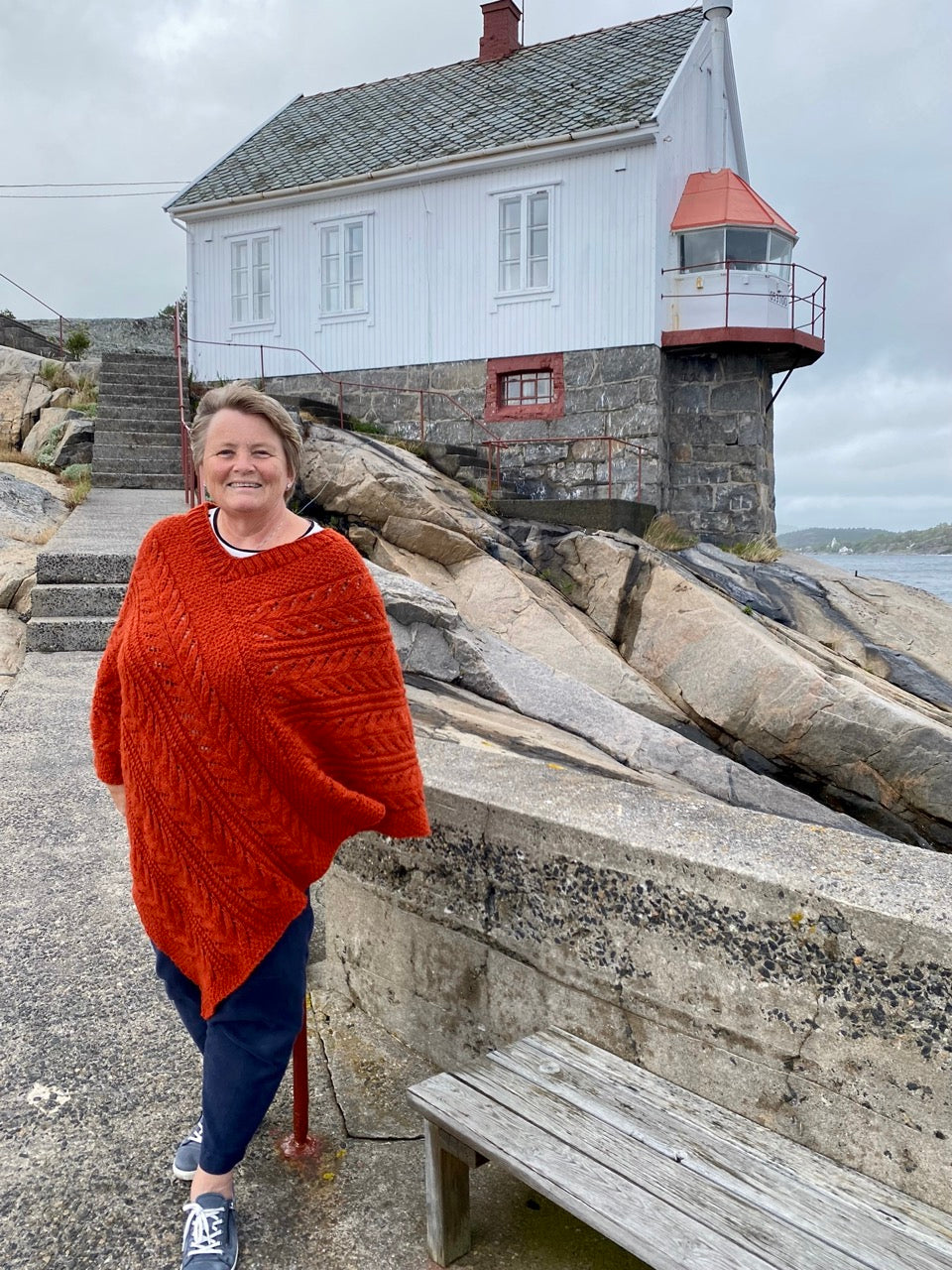 Holmen poncho