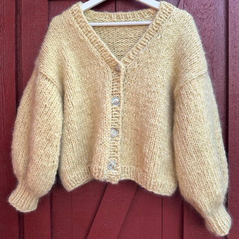 Fort-gjort-jakke med ballongermer