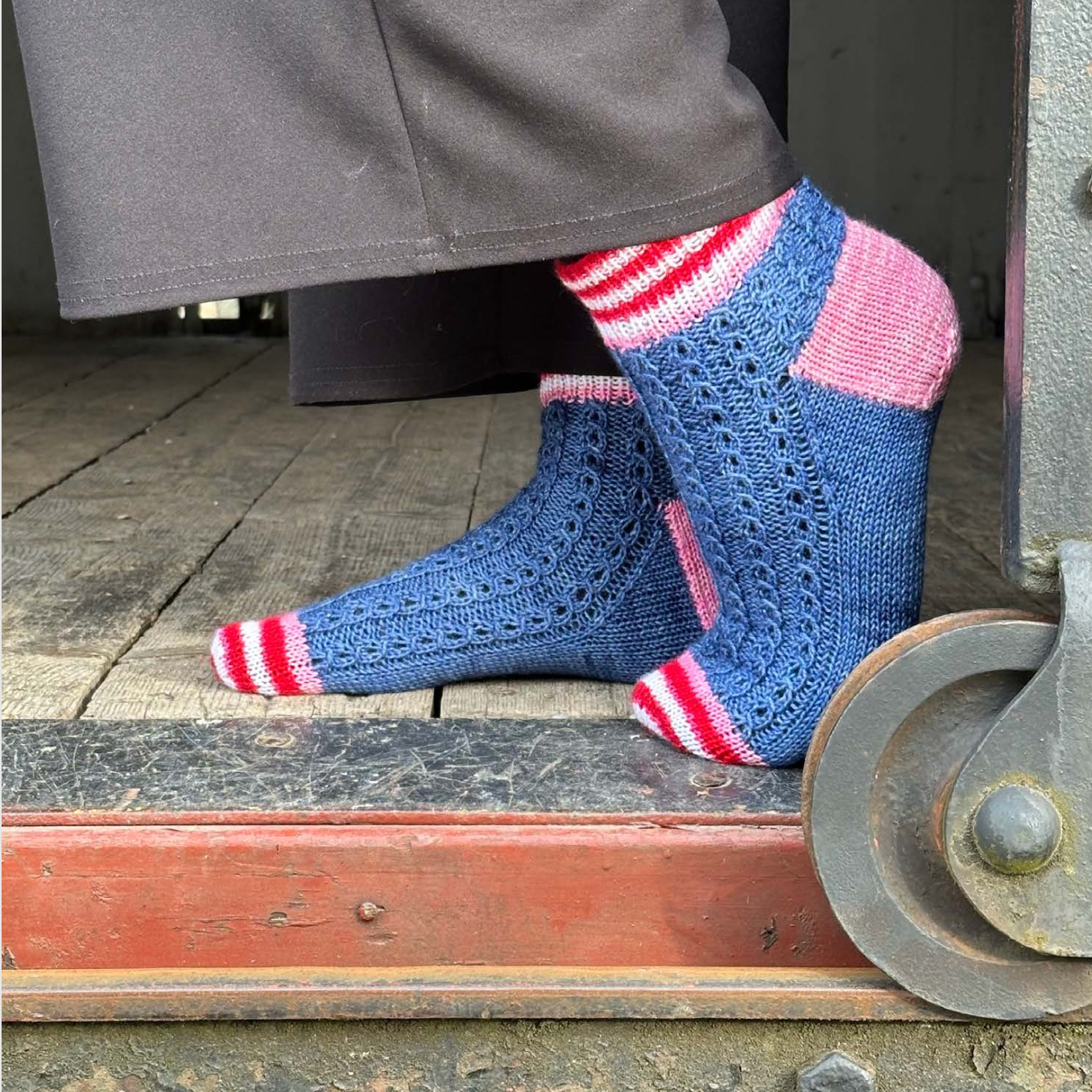 Tynne sokker på pinnene