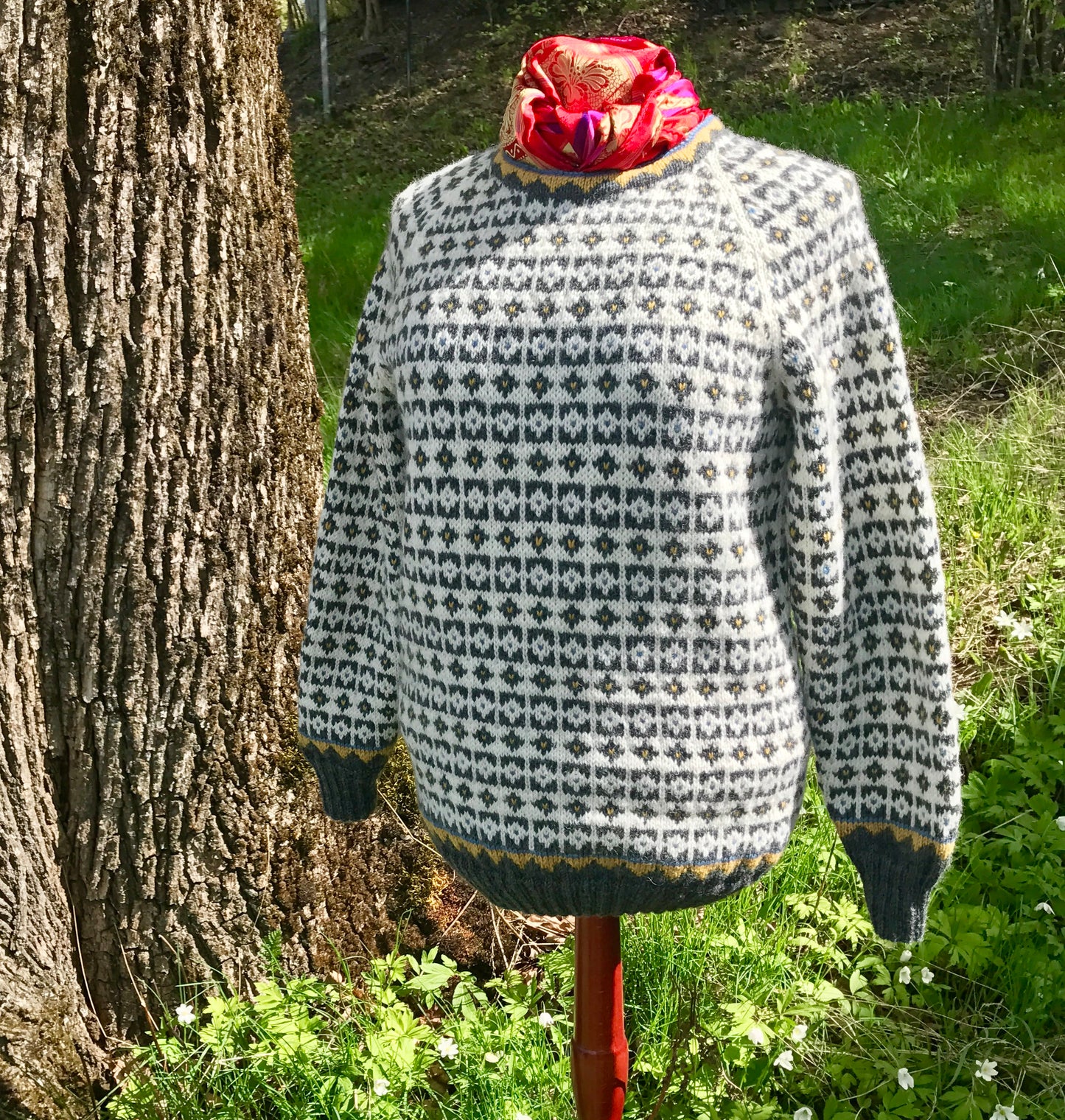 Aaby-genser med raglan