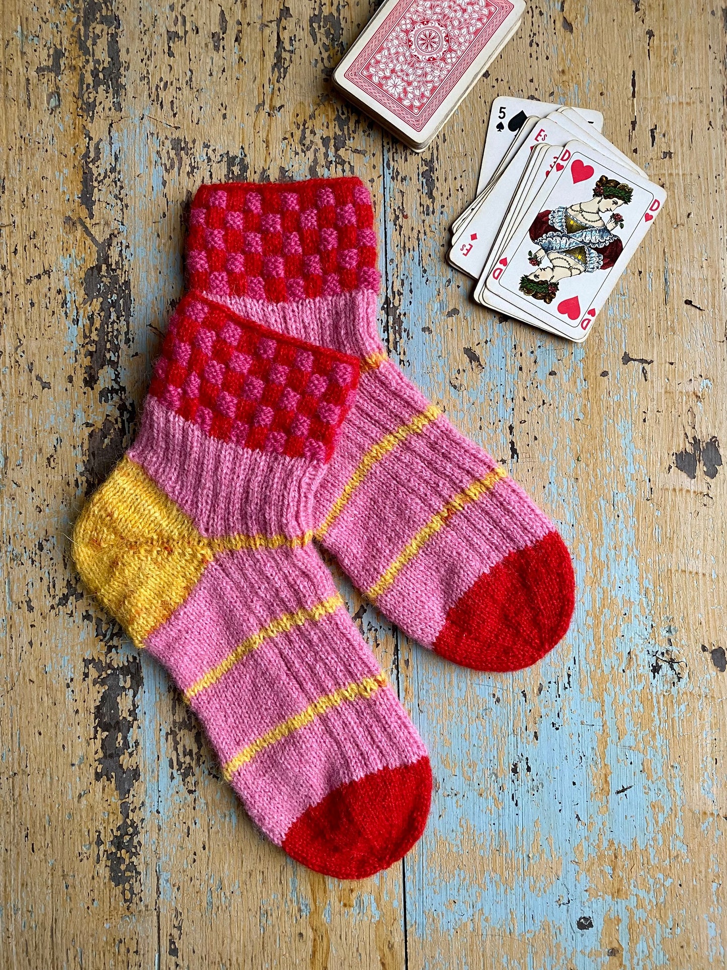 Tursokker på pinnene