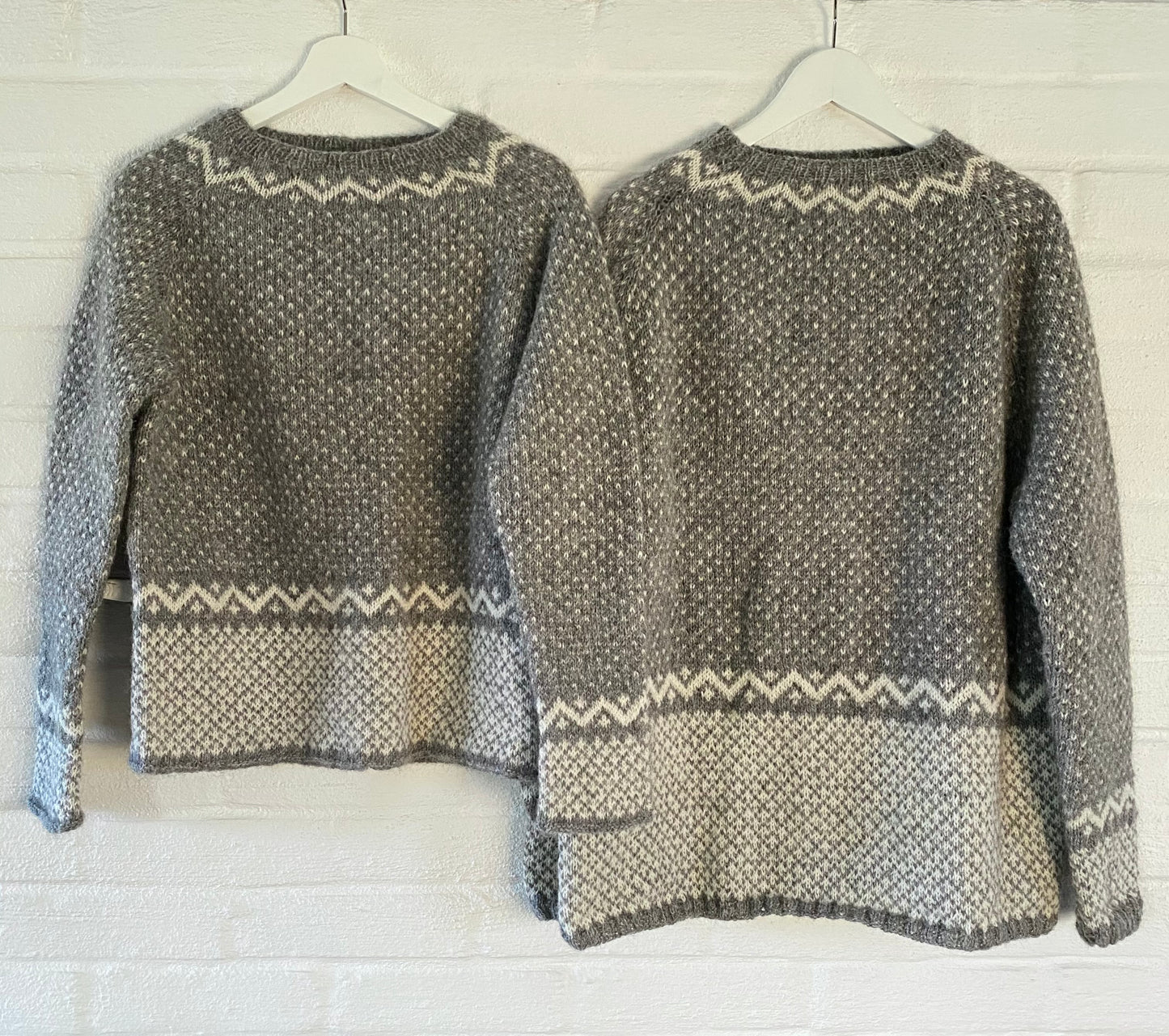 Jon Nomelands genser med raglan